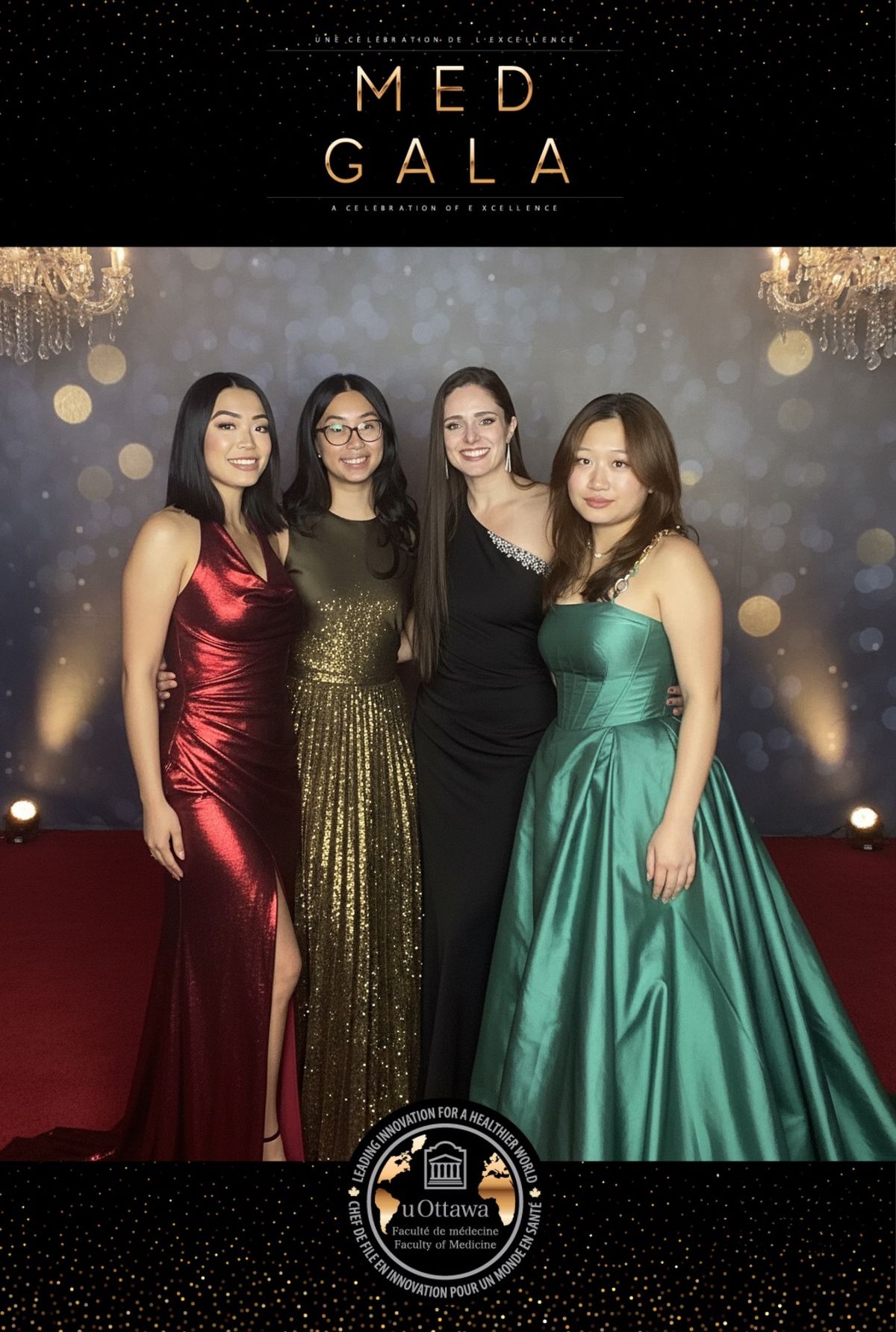 Black-tie gala booth