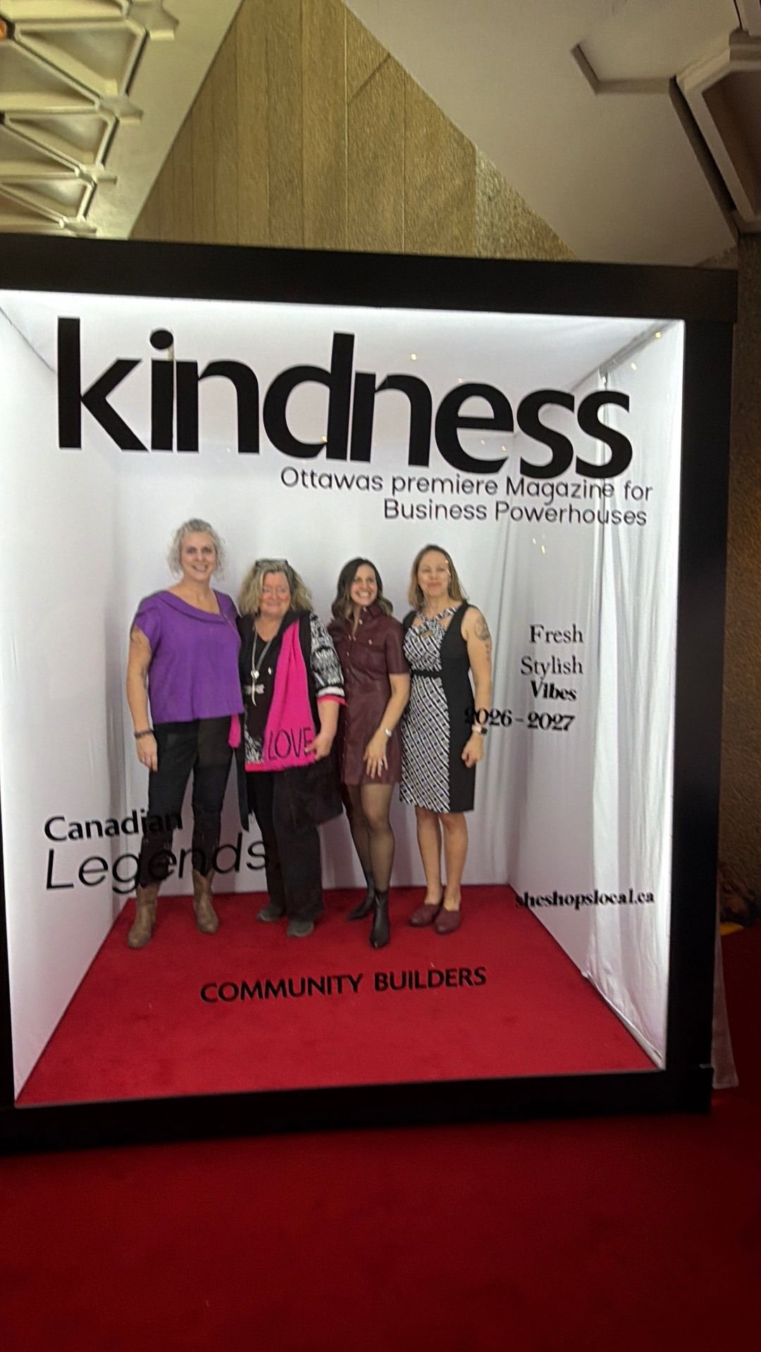 Magazine Cover Photo Booth in Ottawa