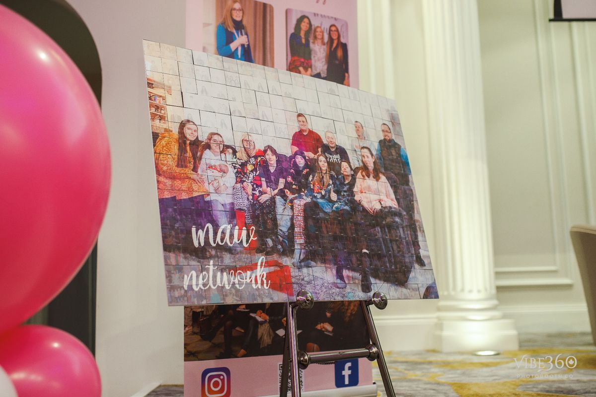 Live Photo Mosaic Wall Rental in Ottawa