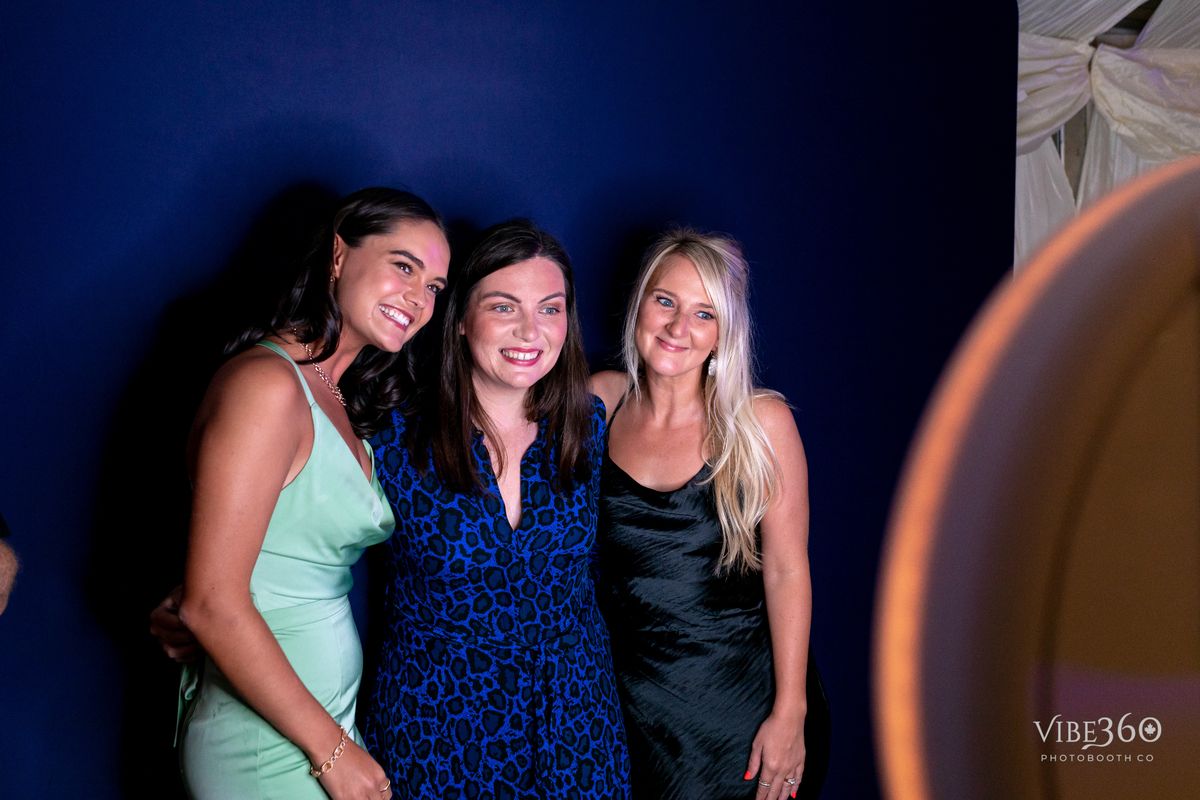 Party guests booth